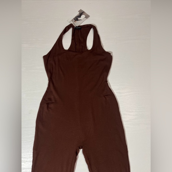 Naked Wardrobe Back in the Race Bodysuit Womens XLarge Brown - Picture 3 of 13